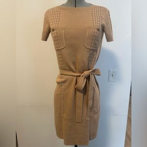 Knitted tee shirt dress